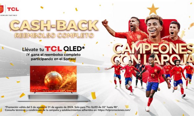 Consigue un televisor de TCL gratis este verano gracias al triunfo de la selección española
