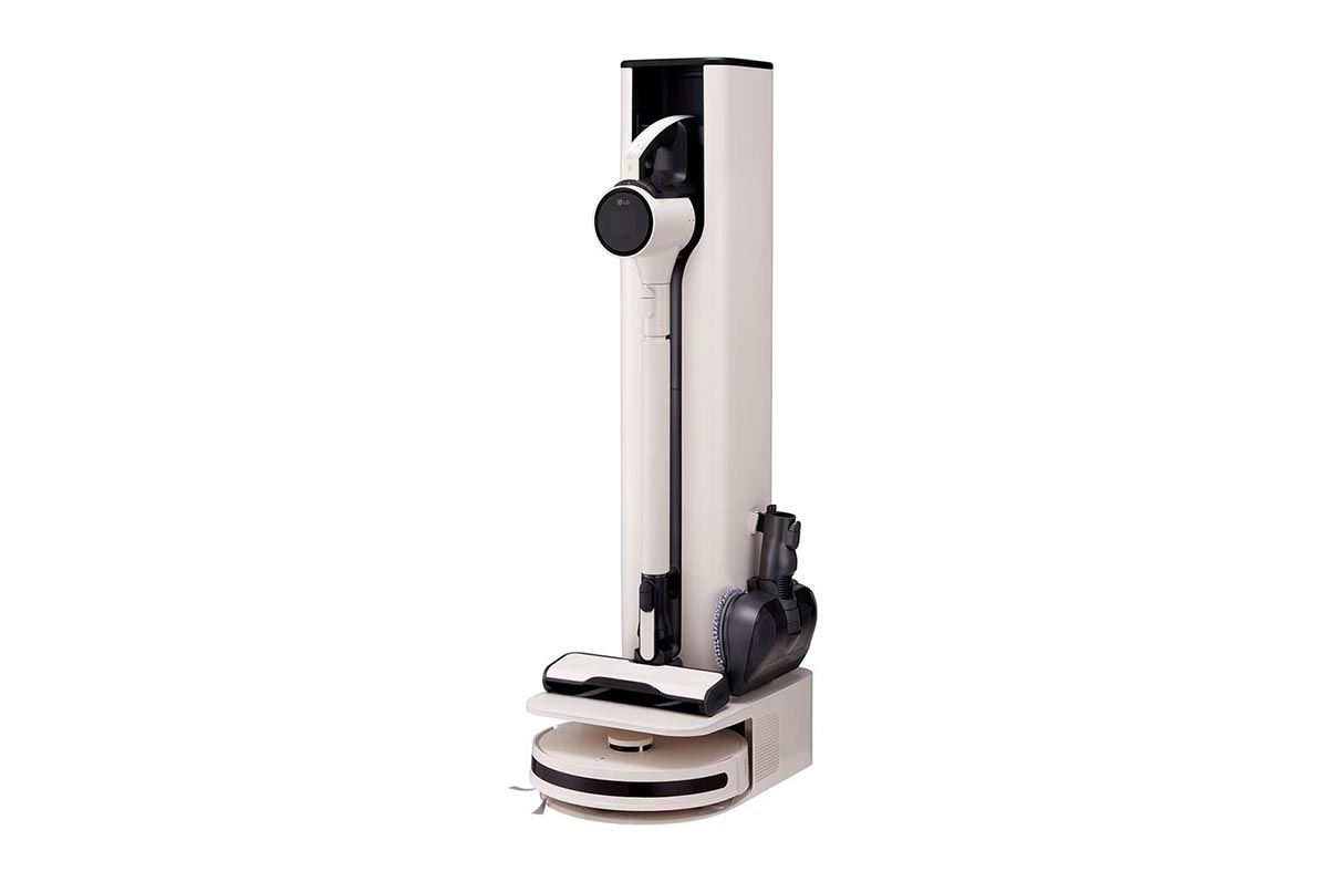 ¿Robot aspirador o aspirador de mano? LG lo une todo en el LG CordZero All-in-One Tower Combi 2 cordzero lg