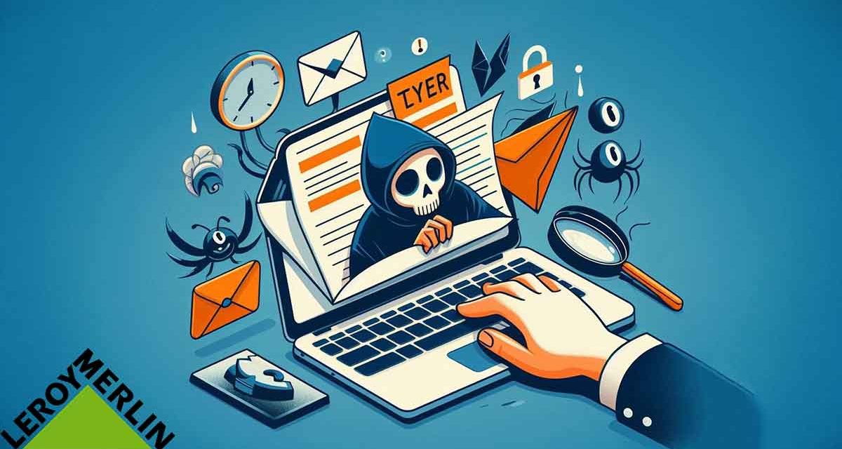 Mucho cuidado si recibes un correo electrónico de Leroy Merlin, podría ser una estafa