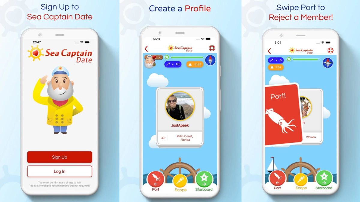 Las 8 apps para ligar más extrañas que te puedes encontrar en 2024 5 Las 8 apps para ligar más extrañas que te puedes encontrar en 2024: Sea Captain Date