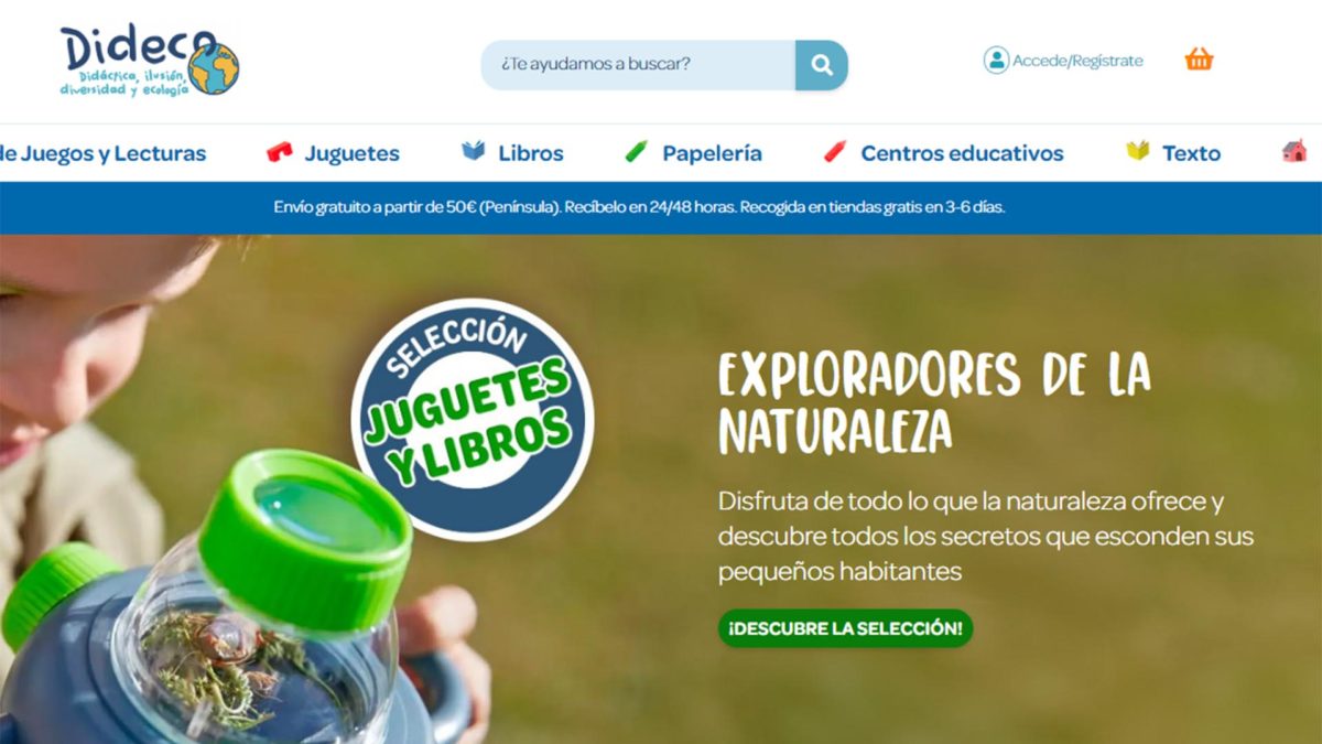Las mejores páginas web para comprar libros de texto baratos para la vuelta al cole 7 Las mejores páginas web para comprar libros de texto baratos para la vuelta al cole: Dideco