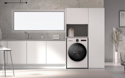 25 pulgadas y mucha IA: así es la nueva lavadora de LG con AI DD 2.0