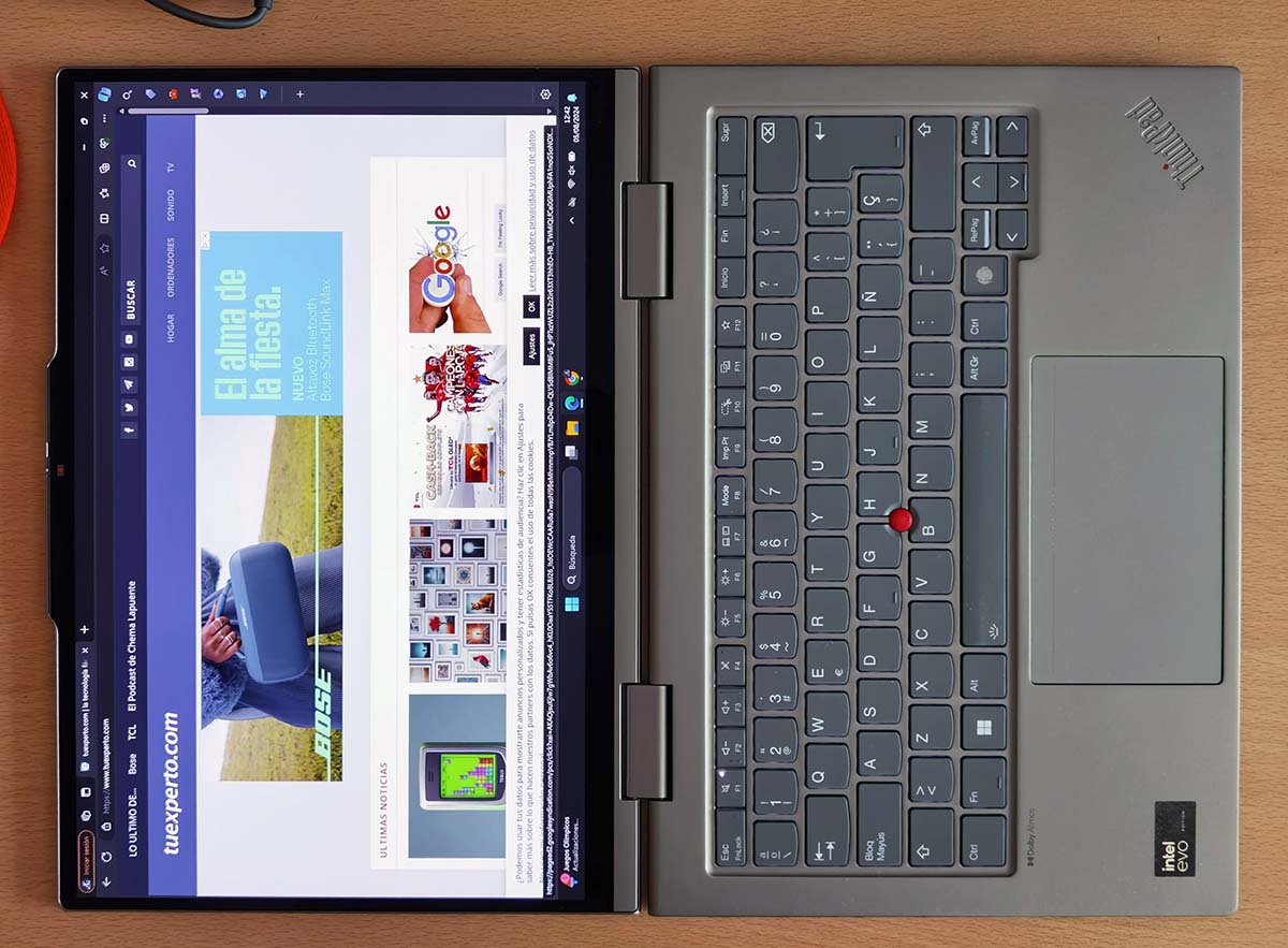 Lenovo ThinkPad X1 2 en 1 Gen 9: portátil y tableta todo en uno con pantalla OLED y cargado de potencia 5 Mi experiencia con el portátil 2 en 1 Lenovo ThinkPad X1 de 2024 tras un mes de uso 5
