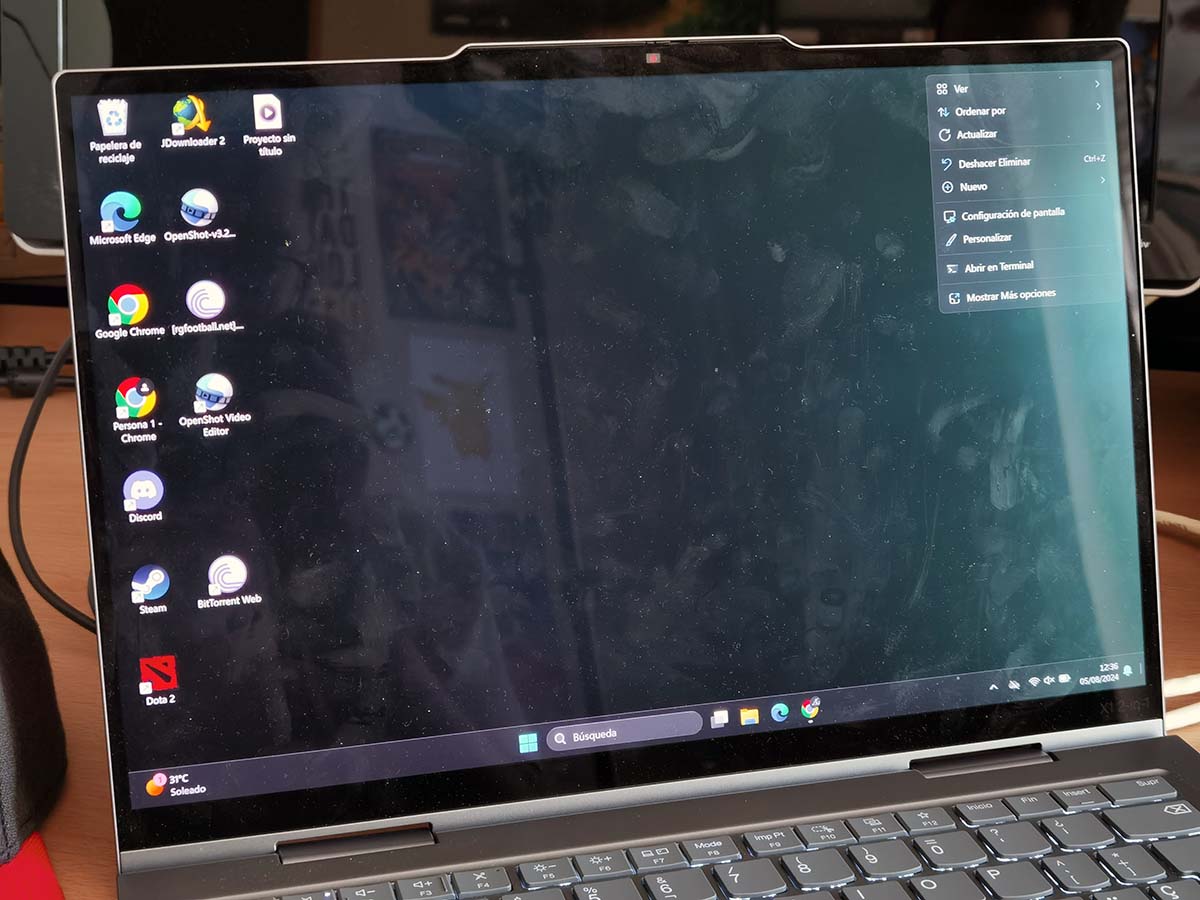 Lenovo ThinkPad X1 2 en 1 Gen 9: portátil y tableta todo en uno con pantalla OLED y cargado de potencia 19 Mi experiencia con el portátil 2 en 1 Lenovo ThinkPad X1 de 2024 tras un mes de uso 19