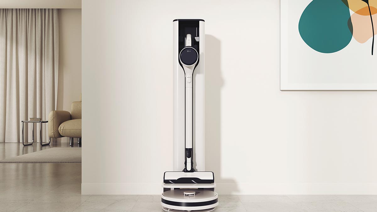 ¿Robot aspirador o aspirador de mano? LG lo une todo en el LG CordZero All-in-One Tower Combi 1 LG CordZero