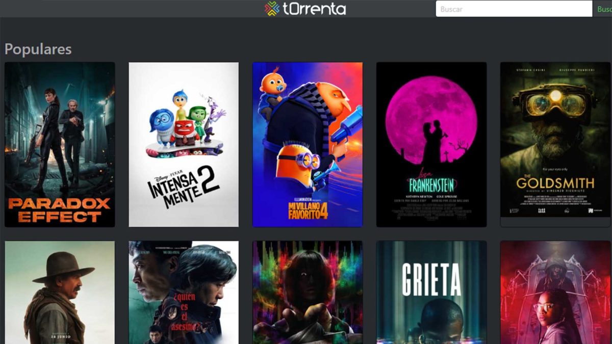 Mejores páginas para descargar archivos torrent que funcionan en España: T0rrenta