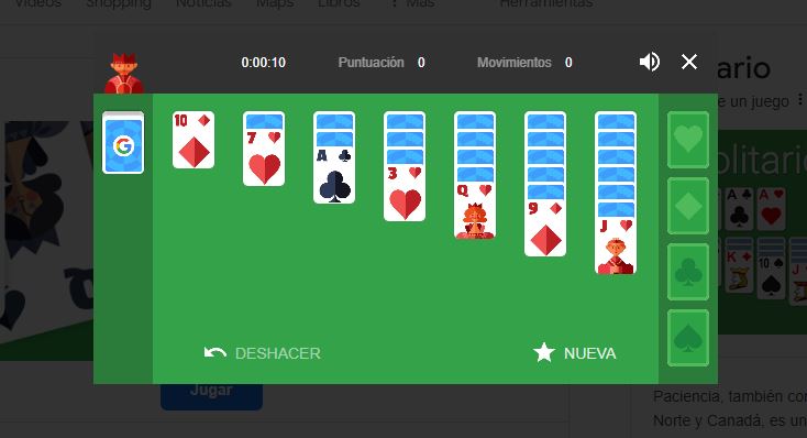 solitario google