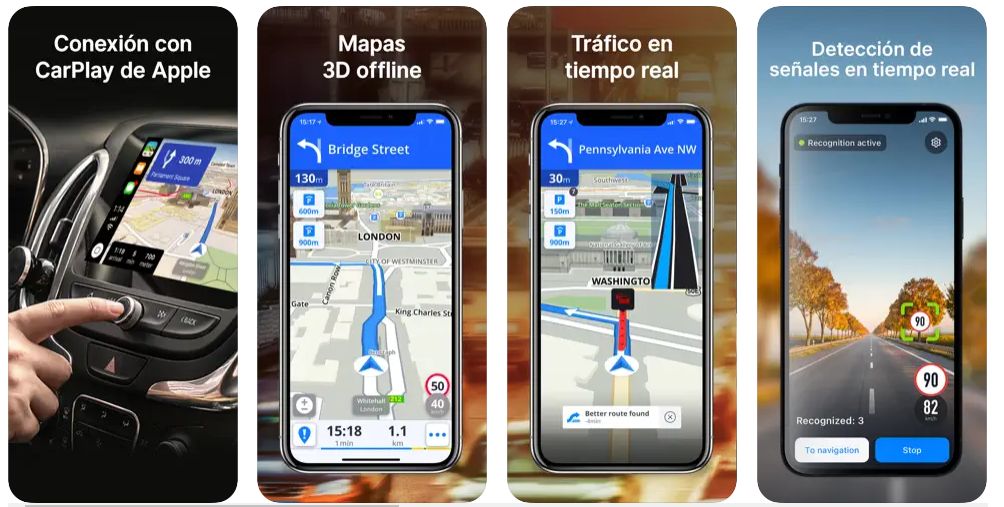 7 alternativas más útiles a Google Maps en 2024 4 sygic navegador gps mapas