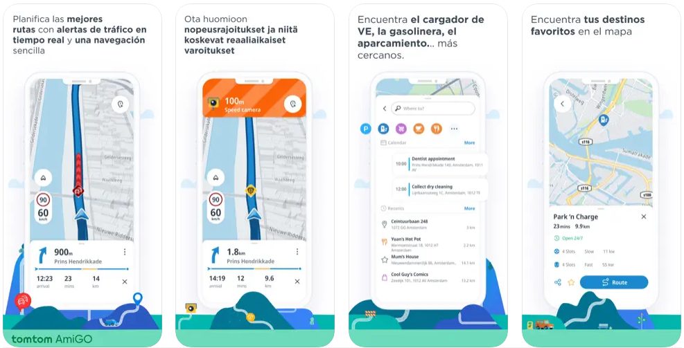 7 alternativas más útiles a Google Maps en 2024 7 TomTom AmiGO GPS