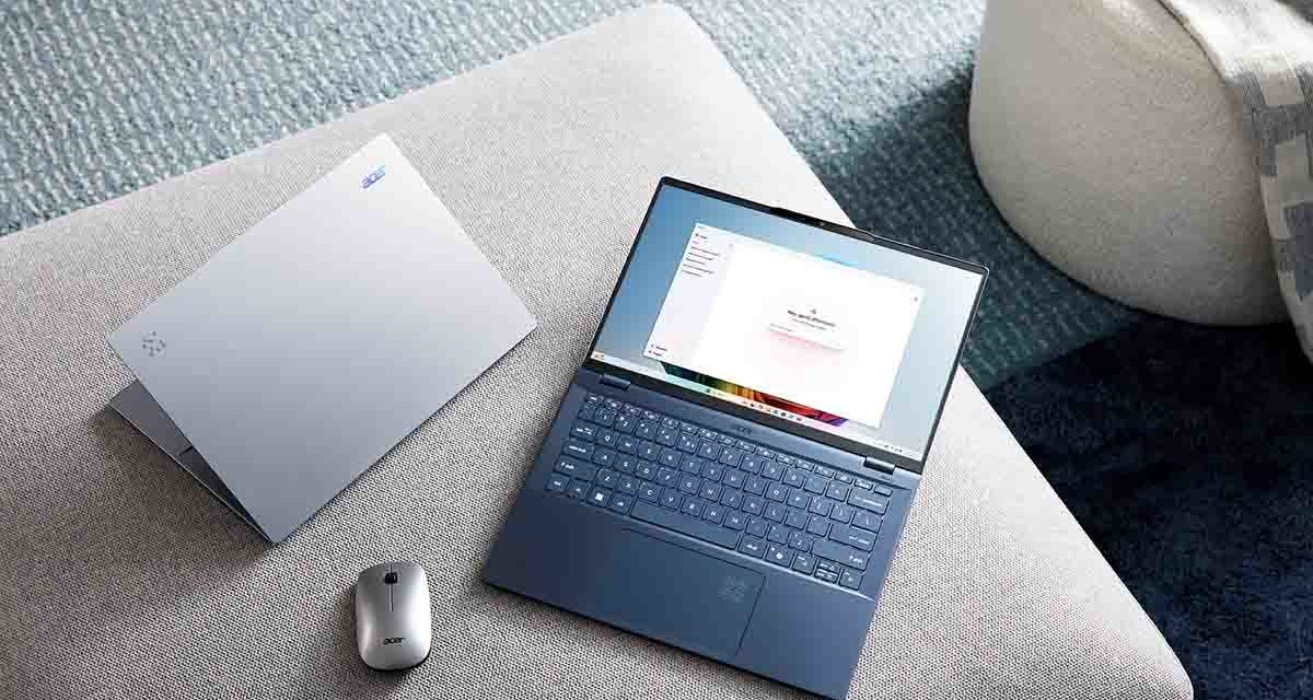 Acer Swift 14 AI y Swift 16 AI, portátiles con Copilot+ con mayor rendimiento y batería