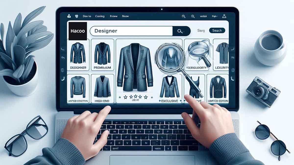 Cómo buscar ropa de marca en Hacoo