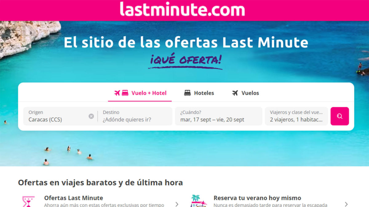 Mejores webs para comprar billetes de tren baratos en España: LastMinute