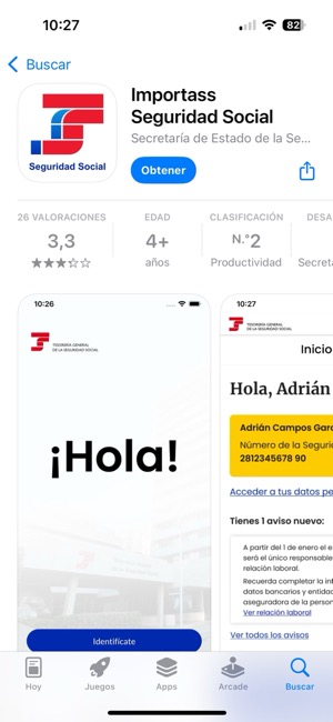 Importass Seguridad Social 1