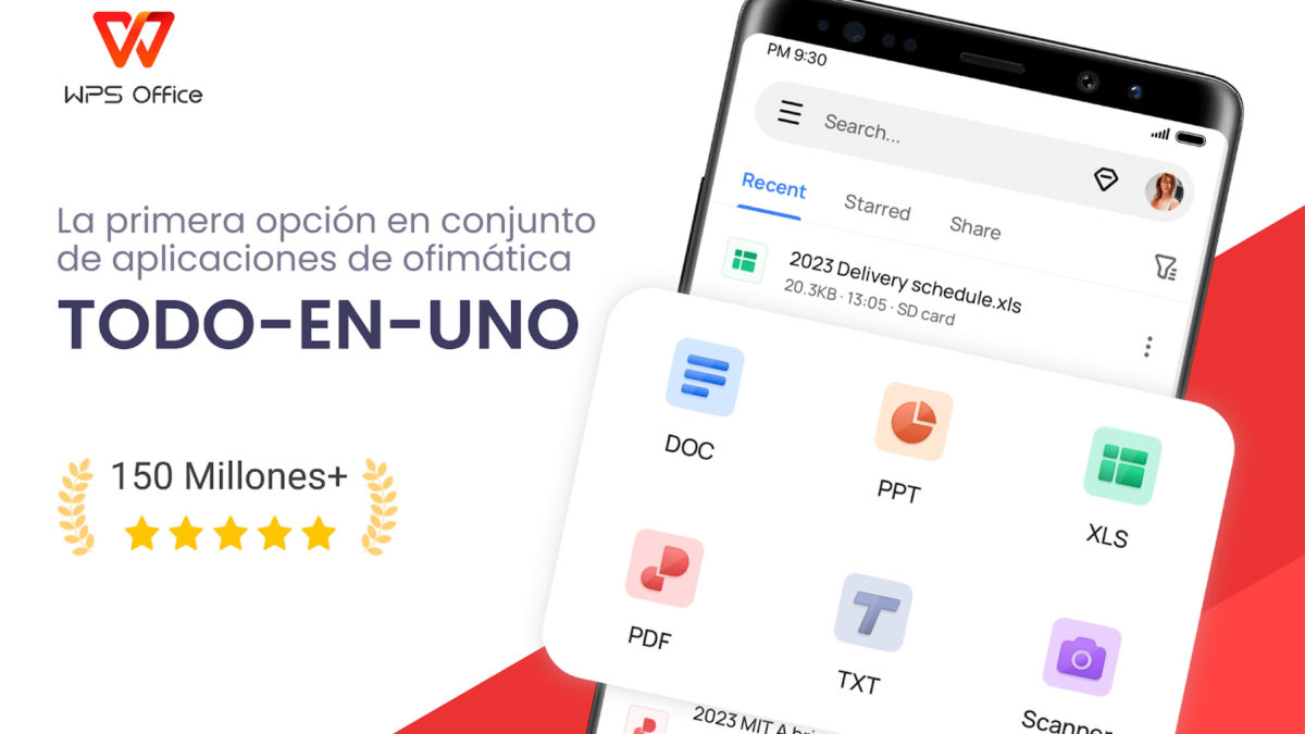 Mejores lectores de PDF para Android gratis: WPS Office