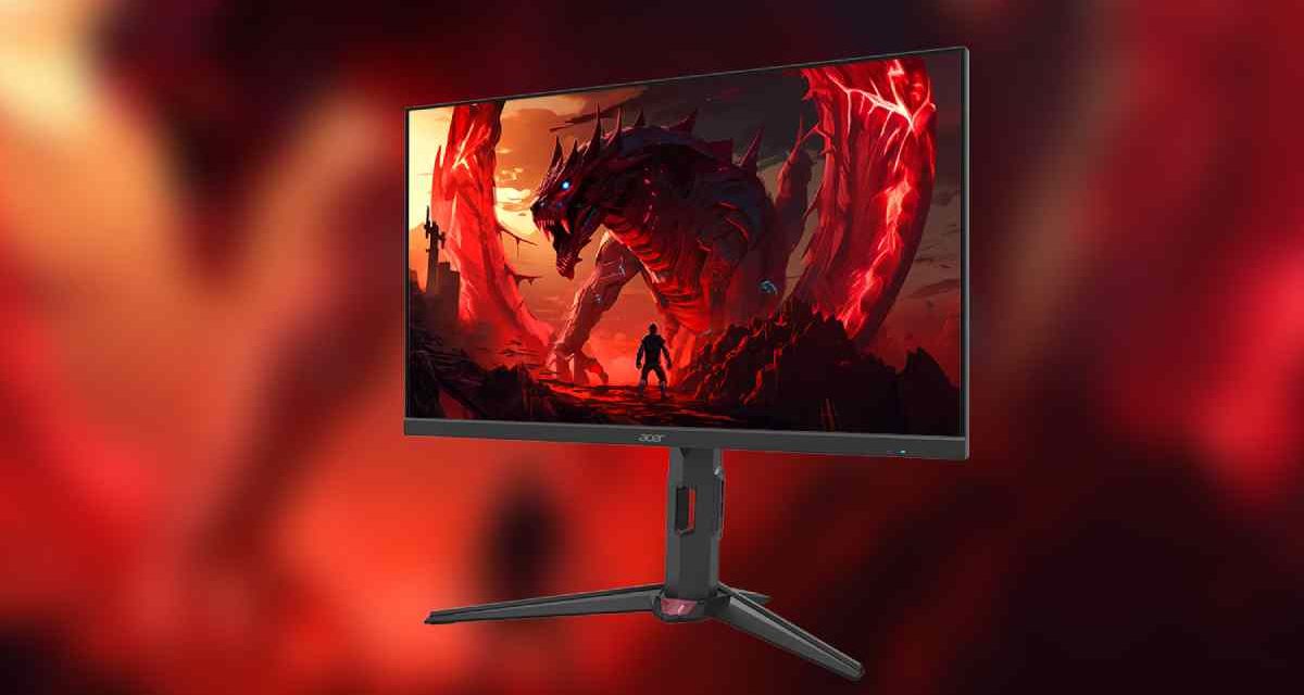 Monitores gaming con hasta 600 Hz, la última ida de olla de Acer