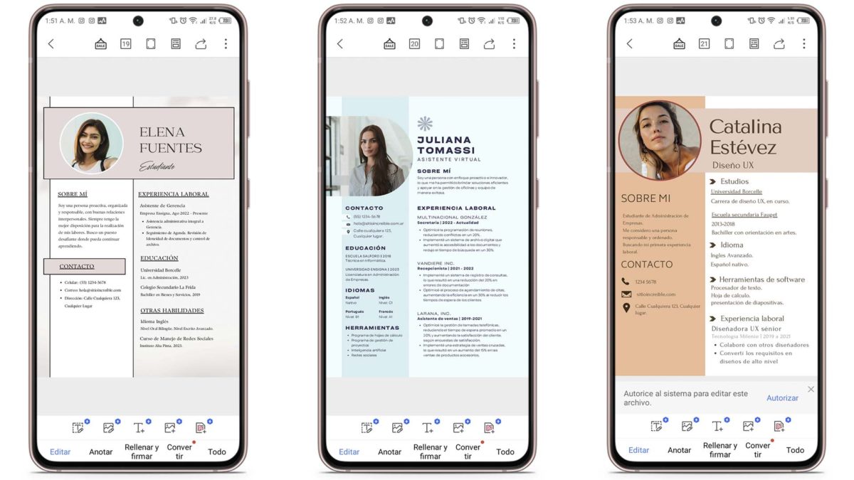 Plantillas de currículum gratis para descargar en Word y PDF: para estudiantes