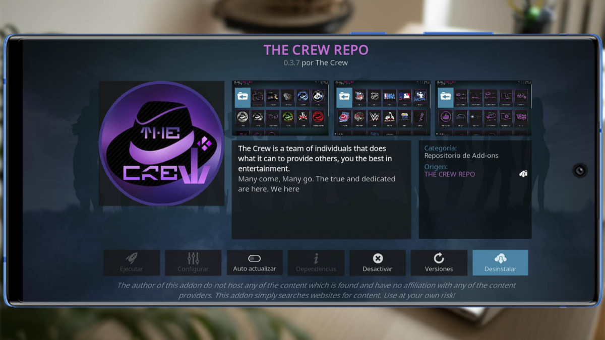 Las mejores alternativas al repositorio Luar para instalar addons en Kodi 5 Mejores alternativas al repositorio Luar para instalar addons en Kodi: The Crew