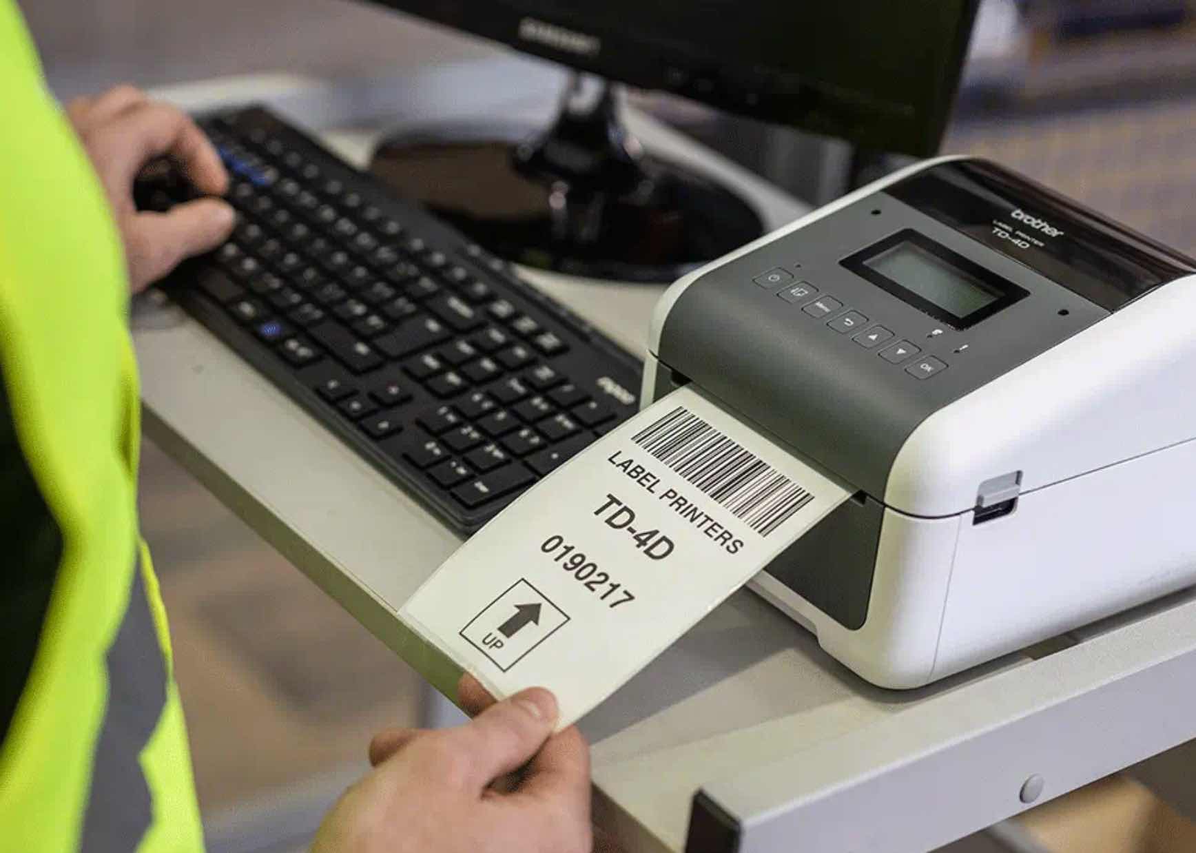 Brother TD-4550DNWB(FC), una impresora de etiquetas y tickets compacta de alta velocidad 1 Screenshot