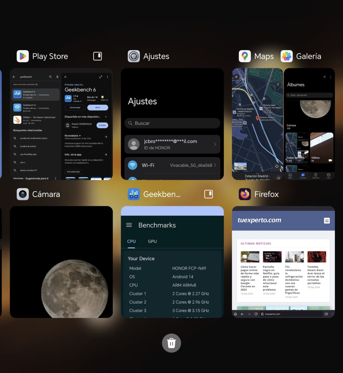 capturas pantalla honor magic v3 12
