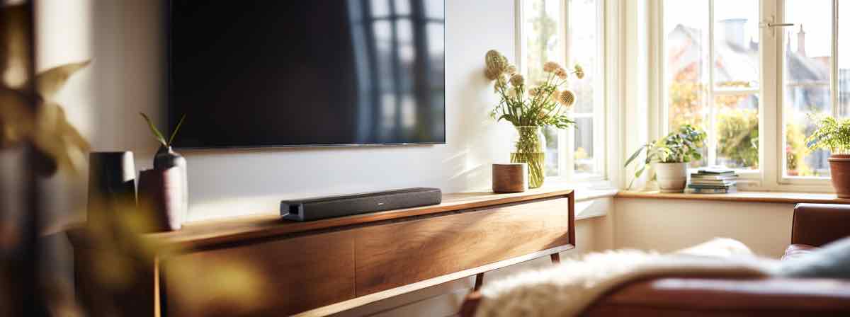 Denon Soundbar DHT-218 Black in-situ 03