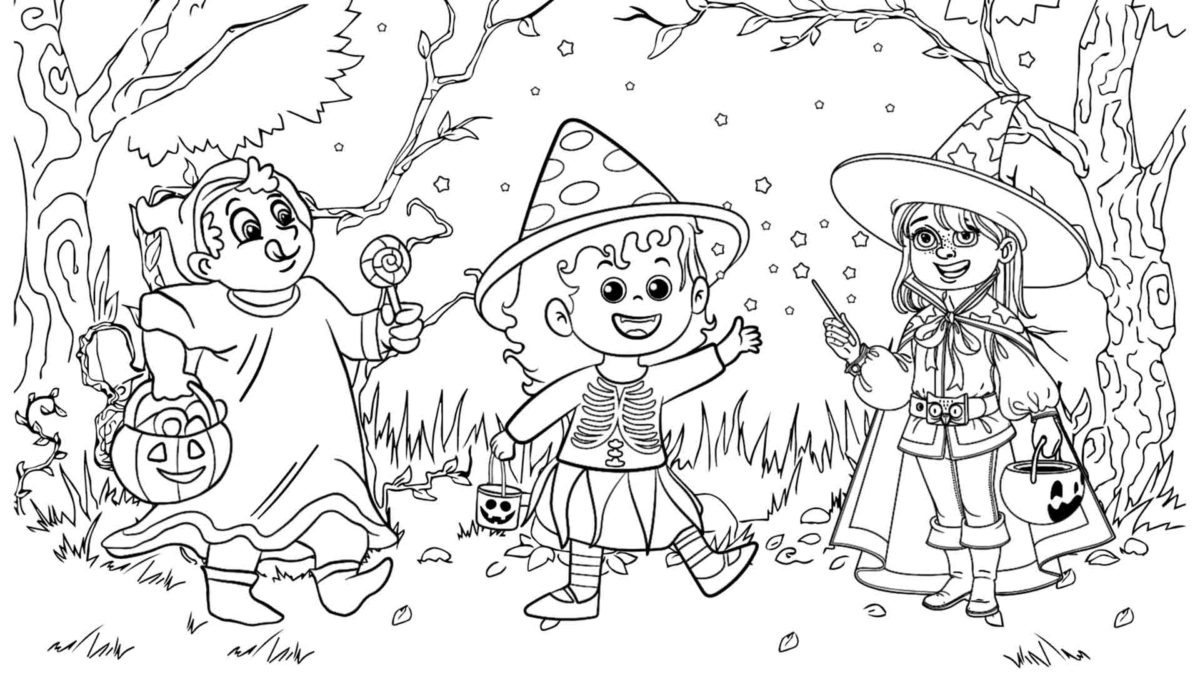 10 dibujos de Halloween fácil