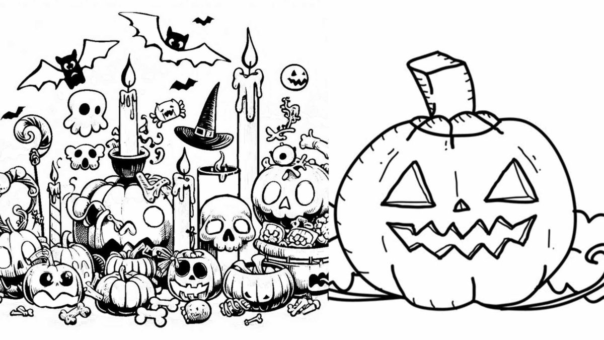 10 dibujos de Halloween para descargar gratis y colorear