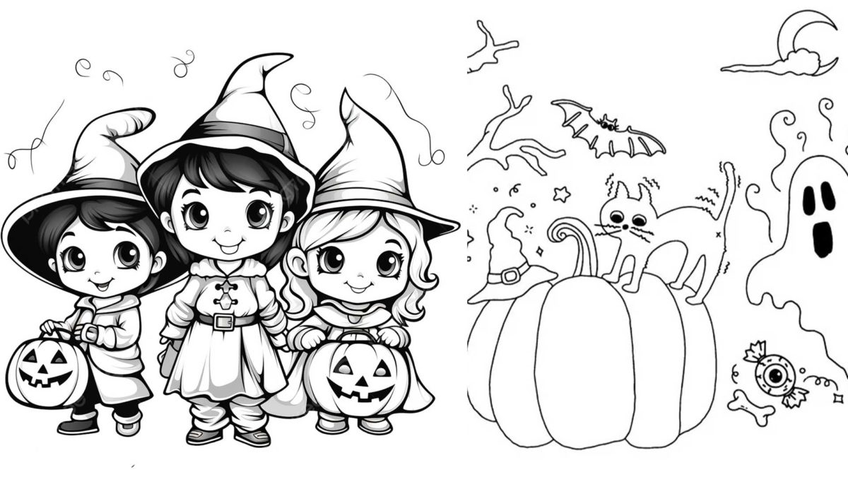 10 dibujos de Halloween para niños