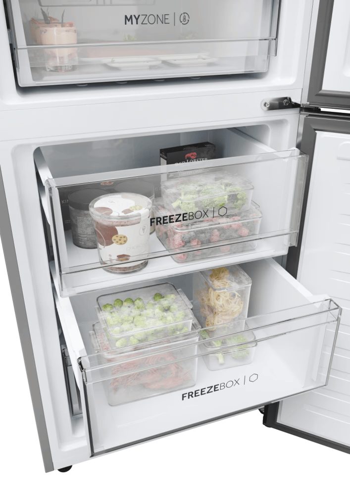 Haier Combi 2D 60 Series 7 Pro, un frigorífico cargado de tecnología con eficiencia energética Clase A -20% 9 Flujo de aire uniforme que preserva la frescura
