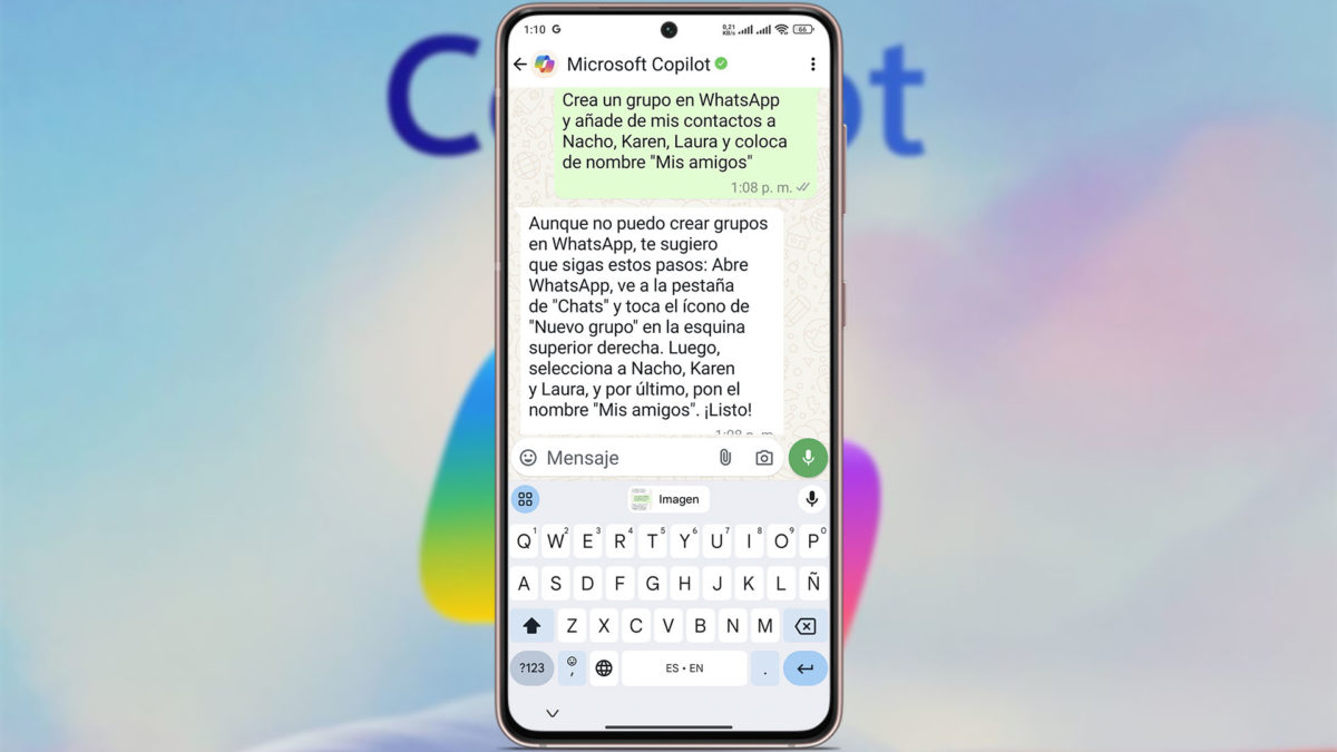Funciones que echo de menos en la IA Copilot en WhatsApp: crear y administrar grupos