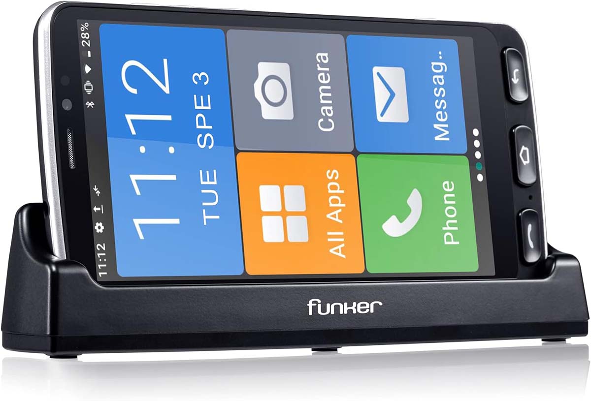 Los 5 móviles para mayores más interesantes en 2024 2 funker e500i