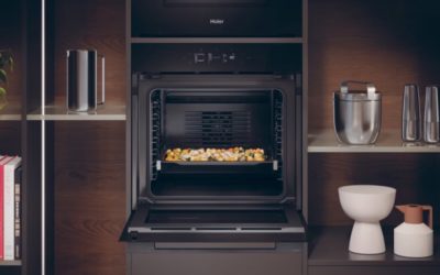 Haier ID Series 4, un horno pirolítico e hidrolítico con una cavidad de 78 litros y 7 niveles