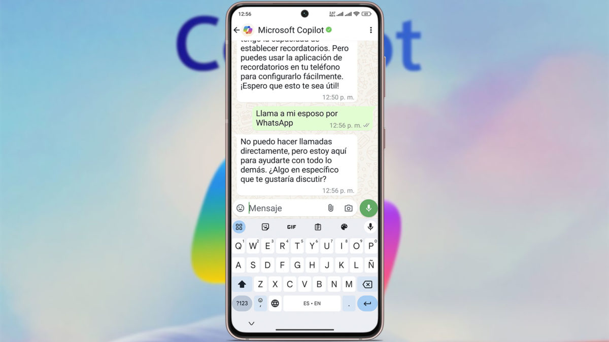 Funciones que echo de menos en la IA Copilot en WhatsApp: llamadas de voz, videollamadas y mensajes