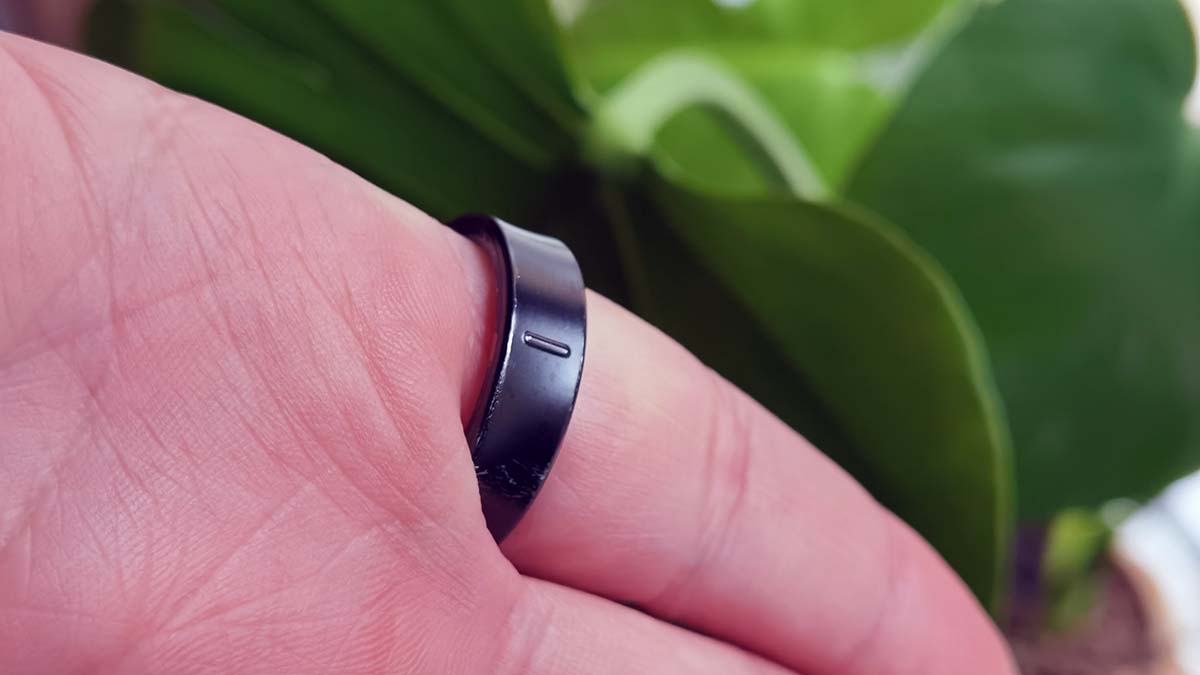 Muesca de colocación del Samsung Galaxy Ring