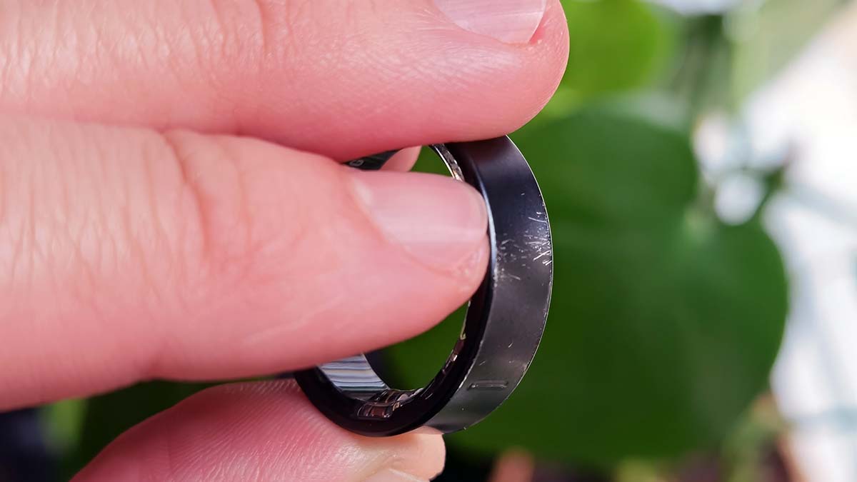 Samsung Galaxy Ring arañado