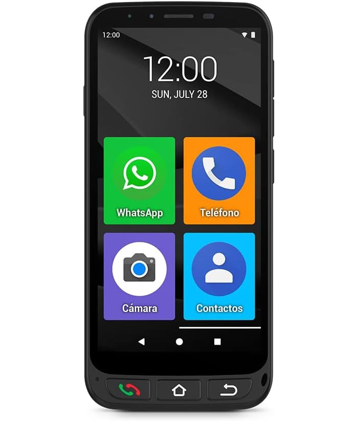 Los 5 móviles para mayores más interesantes en 2024 3 spc zeus 4g