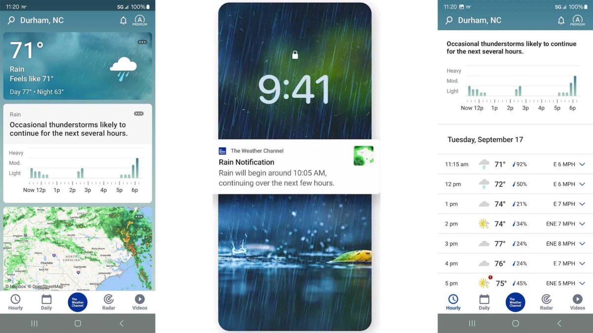 Las mejores apps para recibir las alertas de la AEMET en tiempo real 6 Apps para recibir las alertas de la AEMET: The Weather Channel