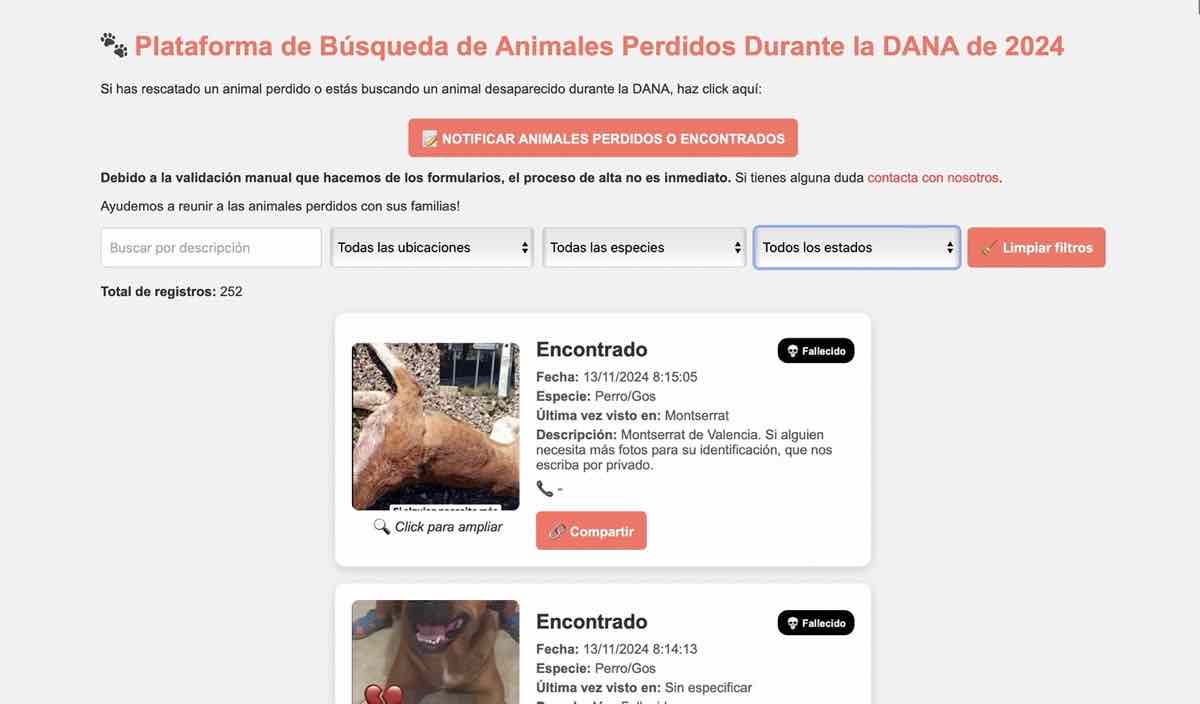 7 plataformas para pedir y ofrecer ayuda por la DANA de Valencia 4 Screenshot