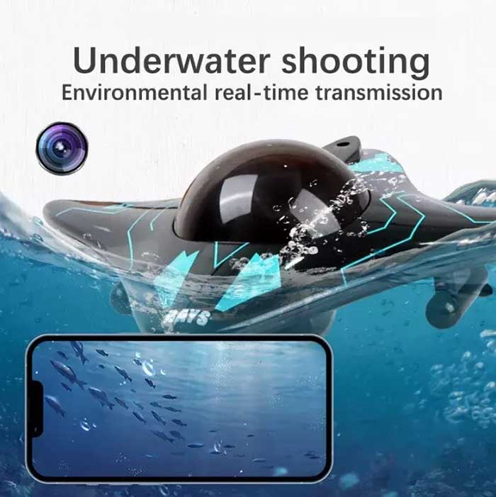 barco submarino wifi