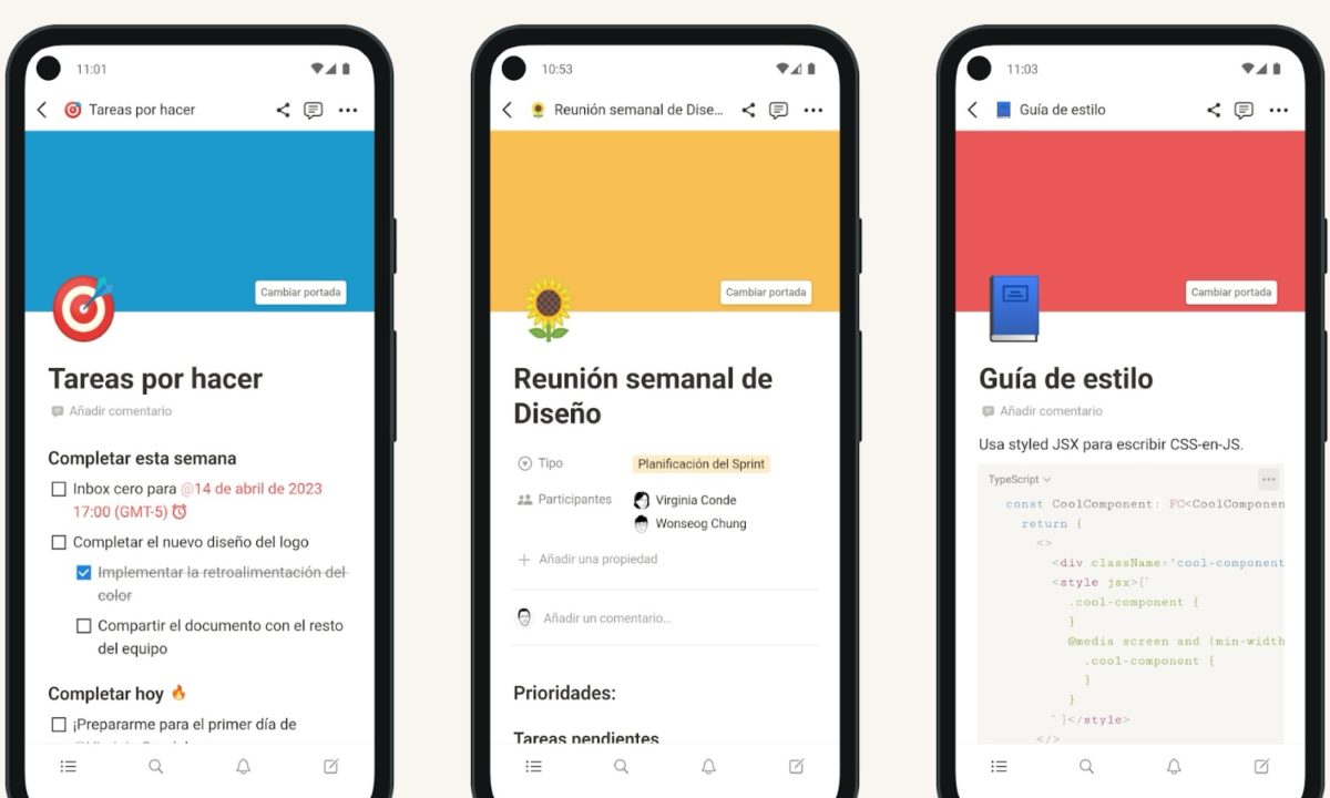 Estas son las apps para tomar notas y apuntes más útiles y cómodas de la Play Store 4 Notion
