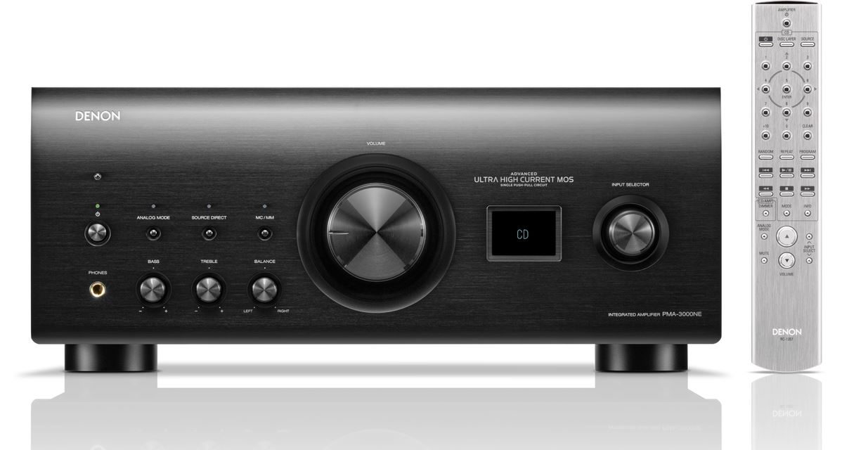 Denon PMA-3000NE, un amplificador estéreo prémium con 160 W de potencia