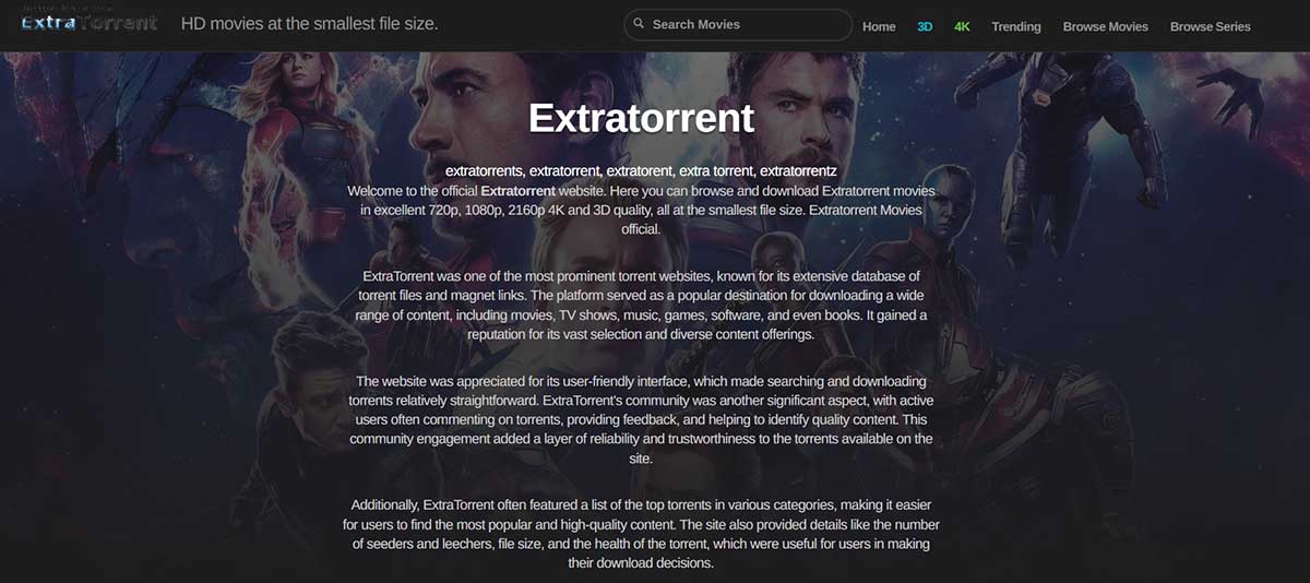 Las 5 mejores alternativas a ExtraTorrent para descargar archivos torrent en 2024 2 extratorrent