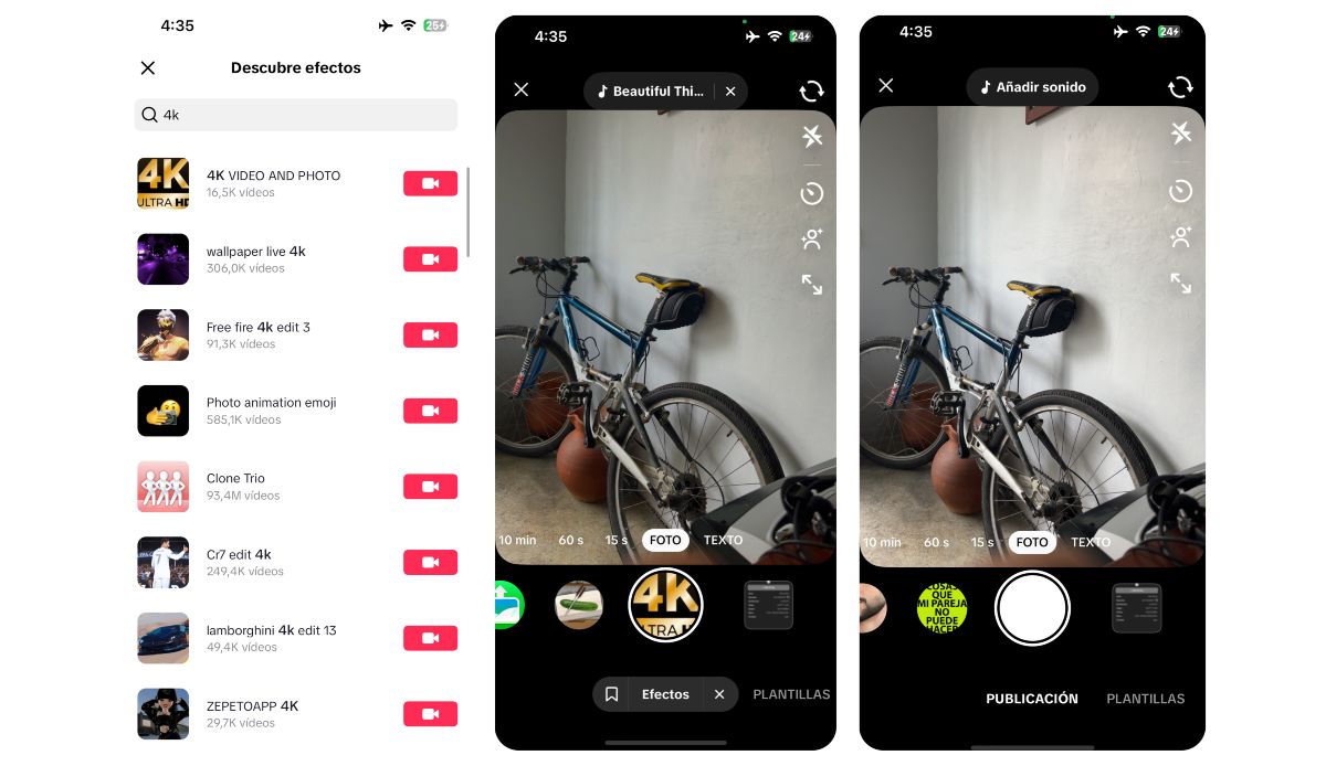 ¿Es realmente útil usar un filtro 4K en Instagram o TikTok? Esta ha sido mi experiencia 4 filtro 4k tiktok