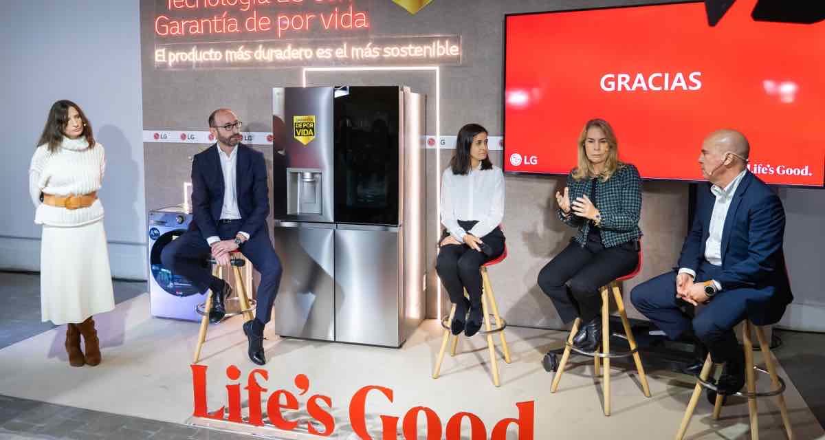 LG amplía su compromiso con la sostenibilidad con una garantía de por vida