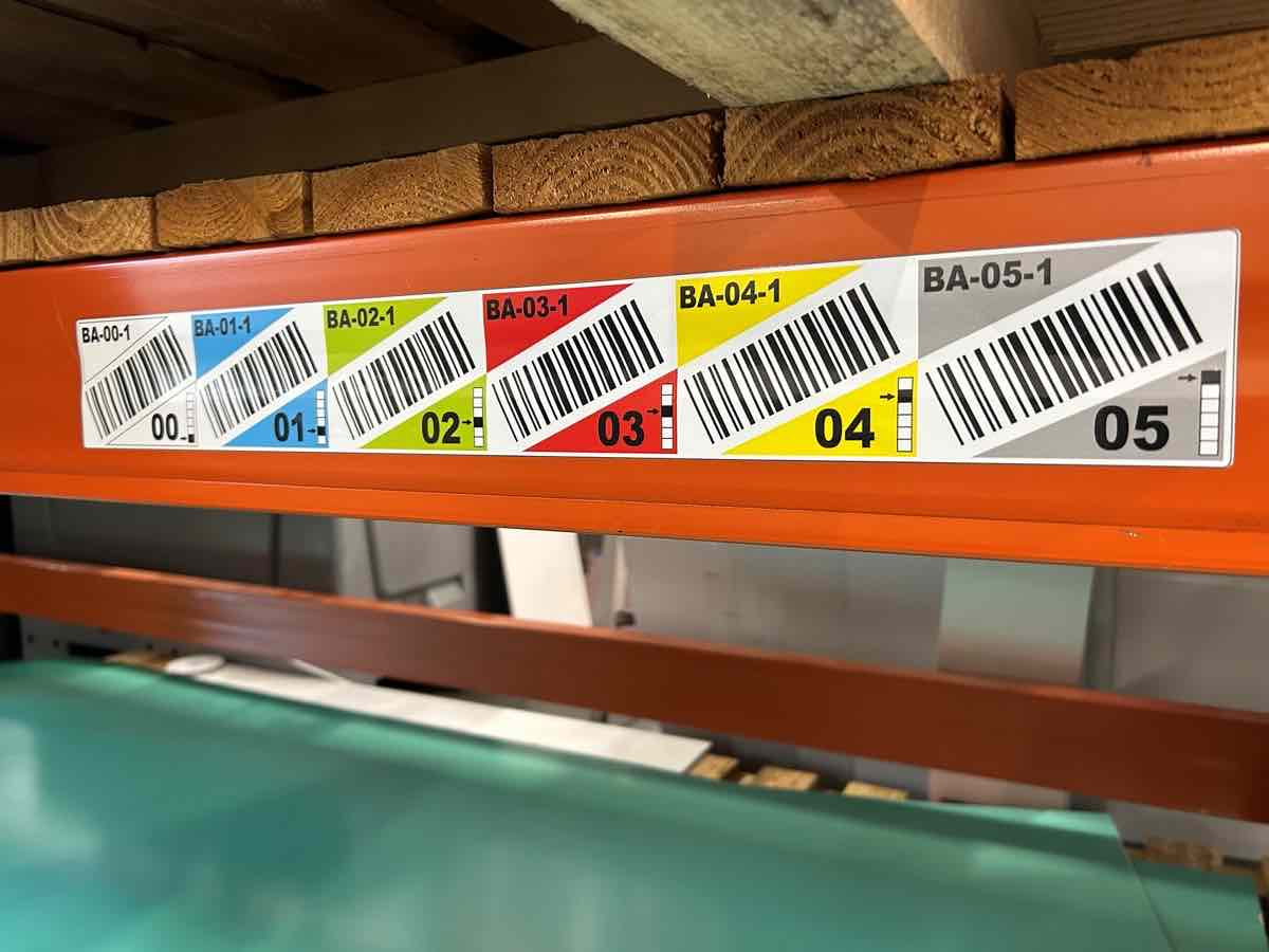 Brother Safety, una nueva gama de consumibles de etiquetado con mayor resistencia y versatilidad 1 Identificación de racks