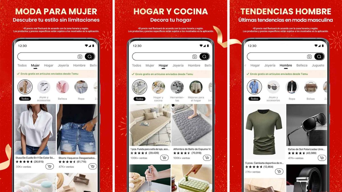 Las 15 mejores alternativas a Hacoo Saramart para comprar ropa barata online 5 Mejores alternativas a Hacoo Saramart - Temu