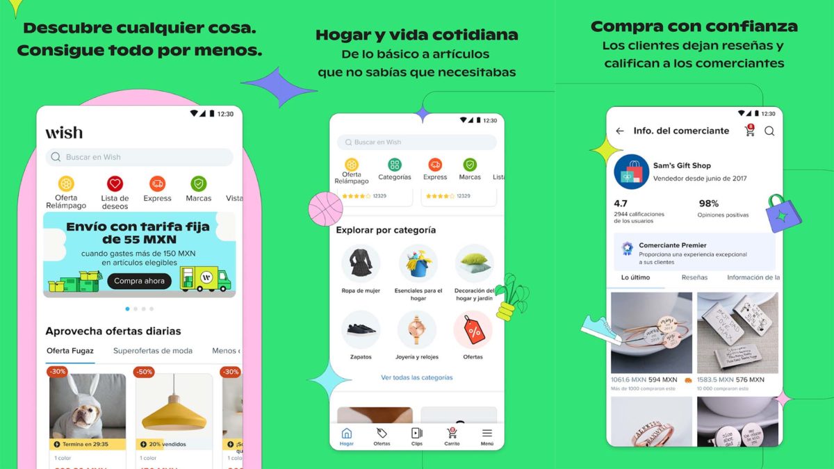 Las 15 mejores alternativas a Hacoo Saramart para comprar ropa barata online 14 Mejores alternativas a Hacoo Saramart - Wish