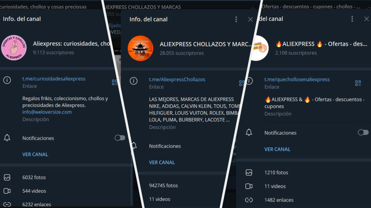 Los mejores canales de Telegram para encontrar ofertas y chollos de AliExpress 2 Mejores canales de Telegram para encontrar ofertas y chollos de AliExpress