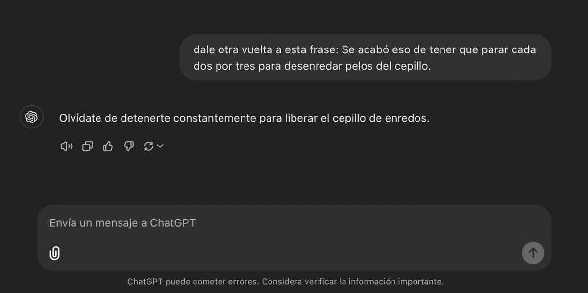 10 + 1 trucos para darle los mejores 'prompts' o indicaciones a ChatGPT 5 Screenshot
