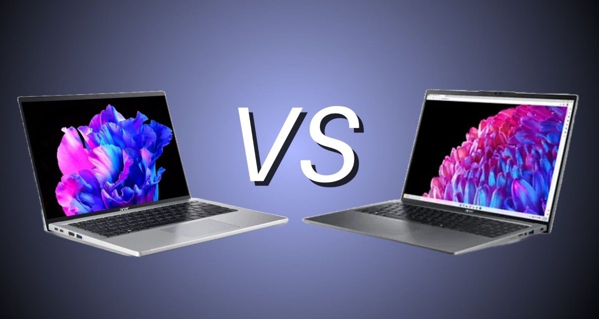 Acer Swift Go 14 vs Acer Swift Go 16, cuál es mejor y qué portátil te conviene más