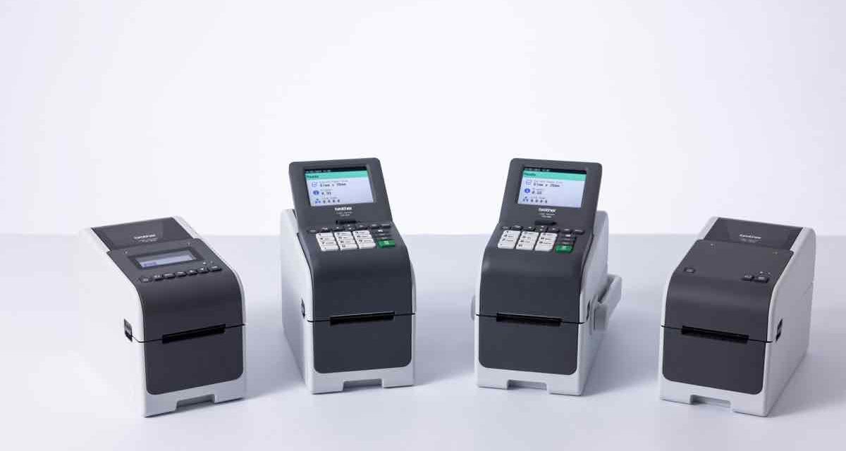 Brother TD-2D, impresoras de etiquetas compactas y veloces con pantalla táctil